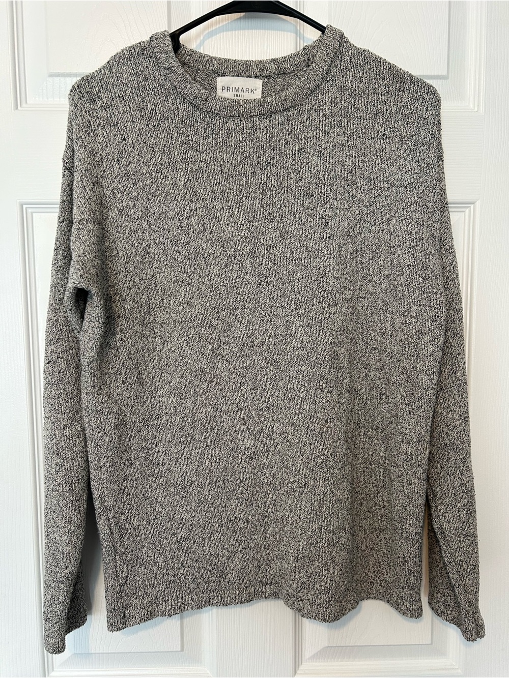Primark Men’s Marled Grey Crewneck Sweater